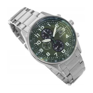Alternative view of Citizen Eco-Drive Chronograph Blue Dial Men's Watch- CA0770-56X