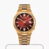 Citizen Tsuyosa Red Dial Rose Gold-tone Men’s Watch- NJ0153-82X