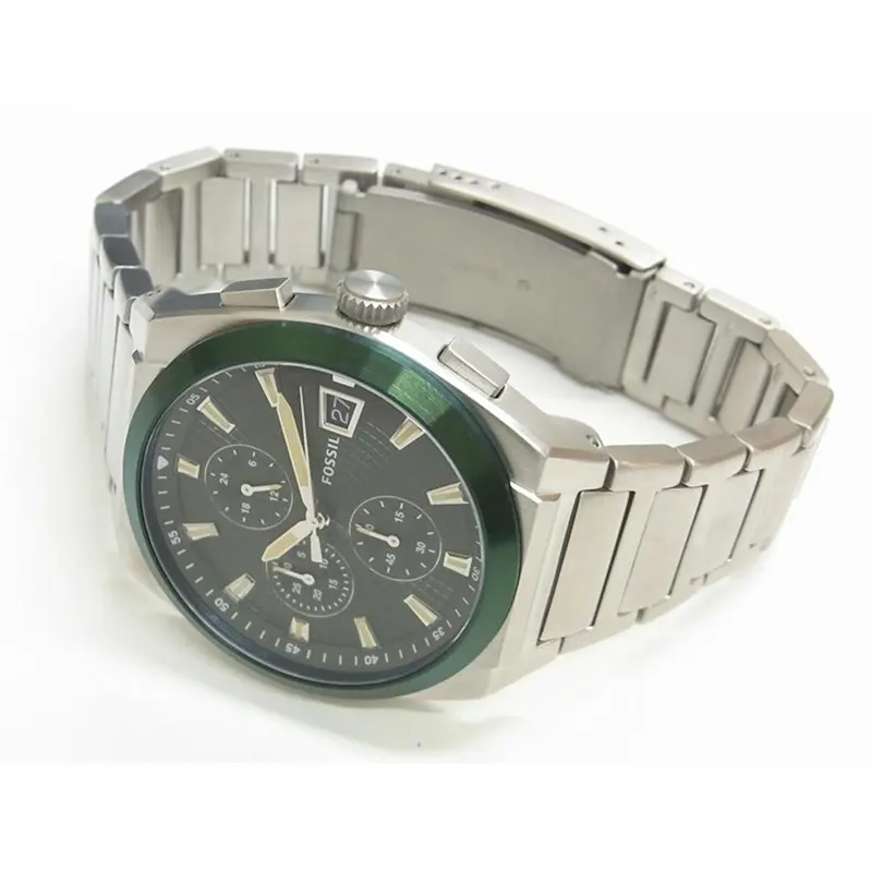 Fossil Everett Chronograph Green Dial Men’s Watch- FS5964 - Image 2