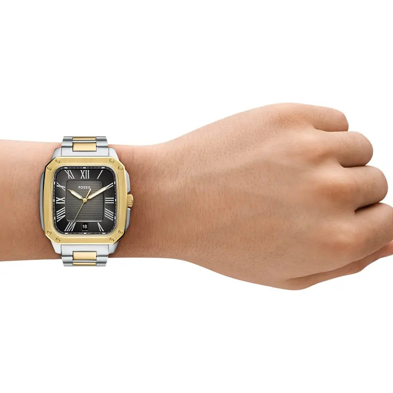 Fossil Crosby Modern Classic Two-tone Men's Watch- FS6123 - Image 2