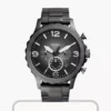 Fossil Nate Chronograph Quartz Smoke Dial Men's Watch- JR1437