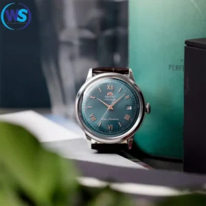 Alternative view of Orient Bambino Version II Automatic Green Dial Men's Watch- RA-AC0023E