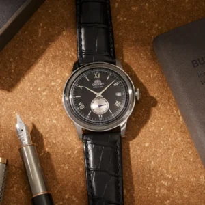 Orient Bambino Version II Small Seconds Black Men's Watch- RA-AP0101B30B - Image 2