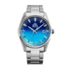 Orient Stretto Date Limited Edition Blue Gradient Men's Watch- RA-AC0R09L